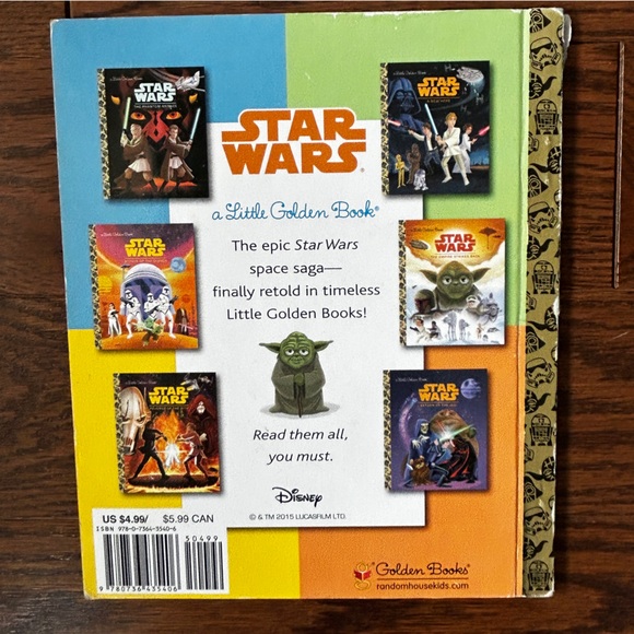 Seven Star Wars Little Golden Books (2015 - 2020) - Picture 11 of 15